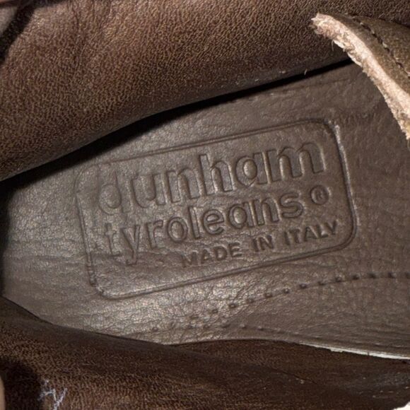 Dunham Tyroleans Men’s Sz 6.5M Brown Suede Vtg Vibram Mountaineering Hiking Boot - Picture 12 of 12